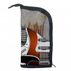 Набір кистей Gitarre Vintage Musikinstrument, 12 штук - Фото 1