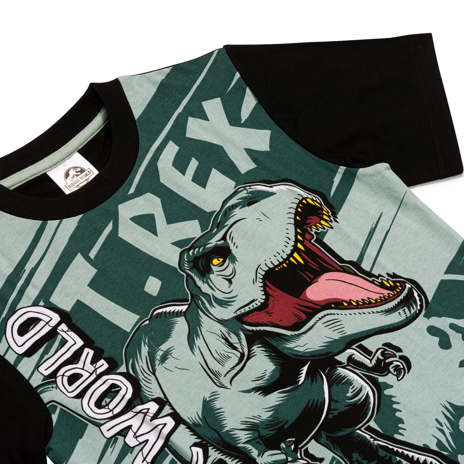 Комплект пижамный Jurassic World Футболка и шорты Хлопок Принт T Rex, фото №2