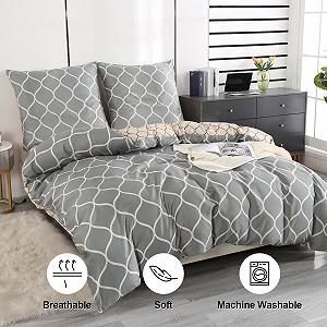 Постільна білизна Moosfor, 4 предмети, мікрофібра, 135 x 200 см, наволочки 80 x 80 см, Morocco synthetic.ua - Фото 1
