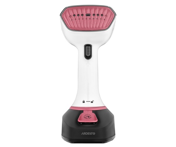 ARDESTO Відпарювач ручний SI-S1400, 1400Вт 280мл паровий удар постійна пара 22гр керам підошва біло-чорний, фото №5