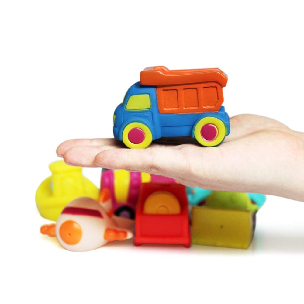 Іграшковий набір для ванни Junshen 6 штук для немовлят і малюків, фото №4