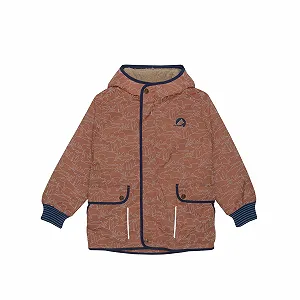 Детская парка 2-в-1 Finkid Kamu Ice Съемная стеганая подкладка Светоотражающий принт с изображением животных synthetic.ua - Фото 1