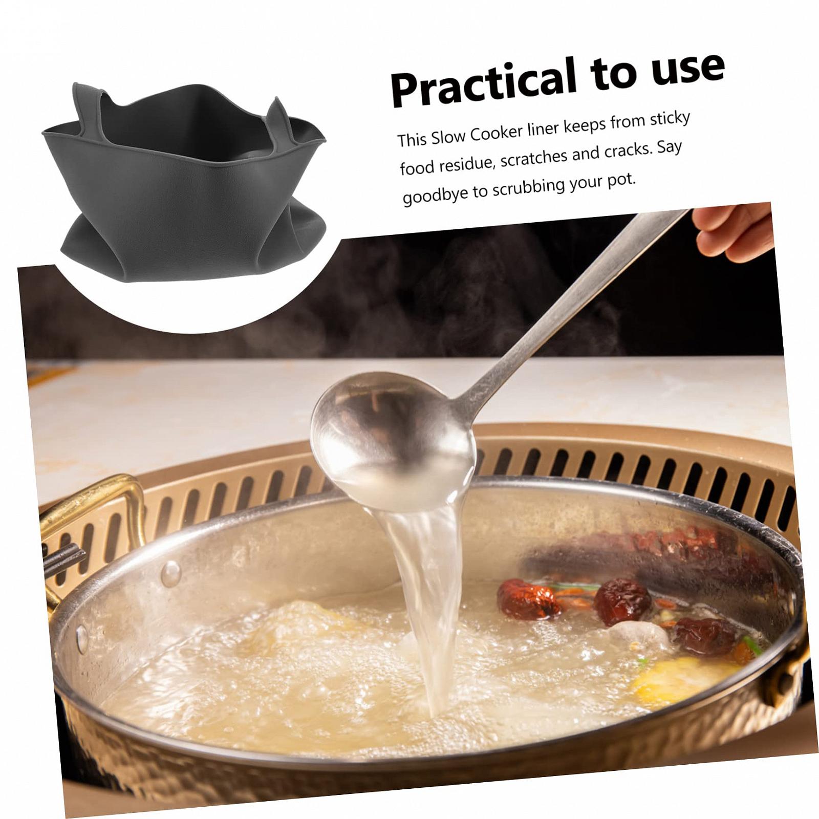 Вставка для мультиварки VINTORKY Pot Liner Leak-proof Cooker Liner Силіконовий Вкладиш для Готування, фото №6 Вставка для мультиварки VINTORKY Pot Liner Leak-proof Cooker Liner Силіконовий Вкладиш для Готування, фото №6