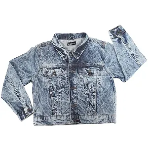 Джинсовая куртка A2Z 4 Kids Trendy Деним Голубая synthetic.ua - Фото 1
