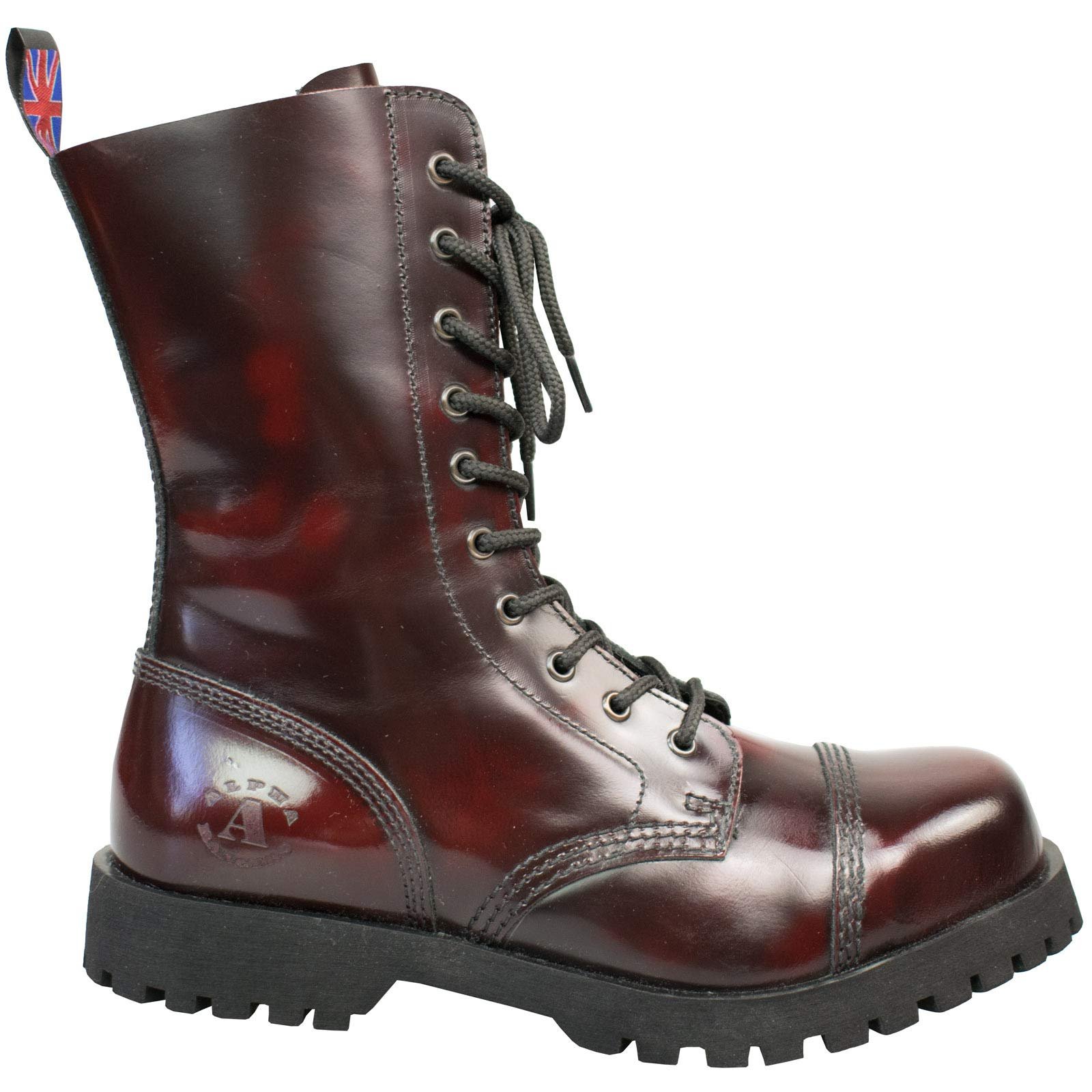 Ботинки Alpha Rangers Ranger Festival Army Gothic кожаные тактические 10-Hole, фото №1