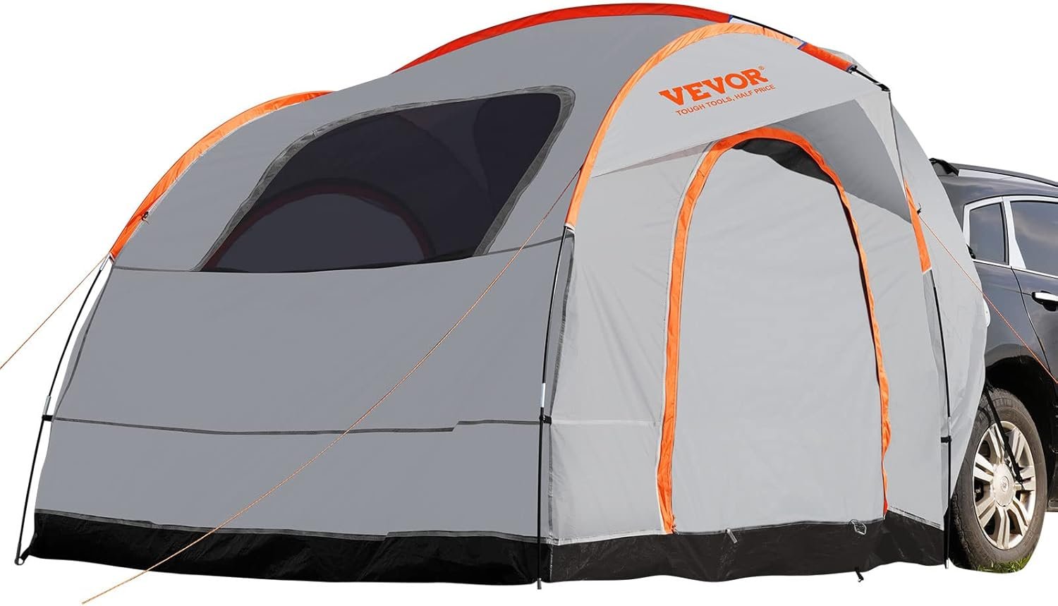 Кемпінговий намет VEVOR SUV Tent / 5-8 осіб / водонепроникний PU2000 мм / Сірий, фото №7
