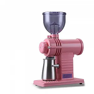 Электрическая кофемолка Conical Grinder с 10 уровнями помола Розовый - Фото 1