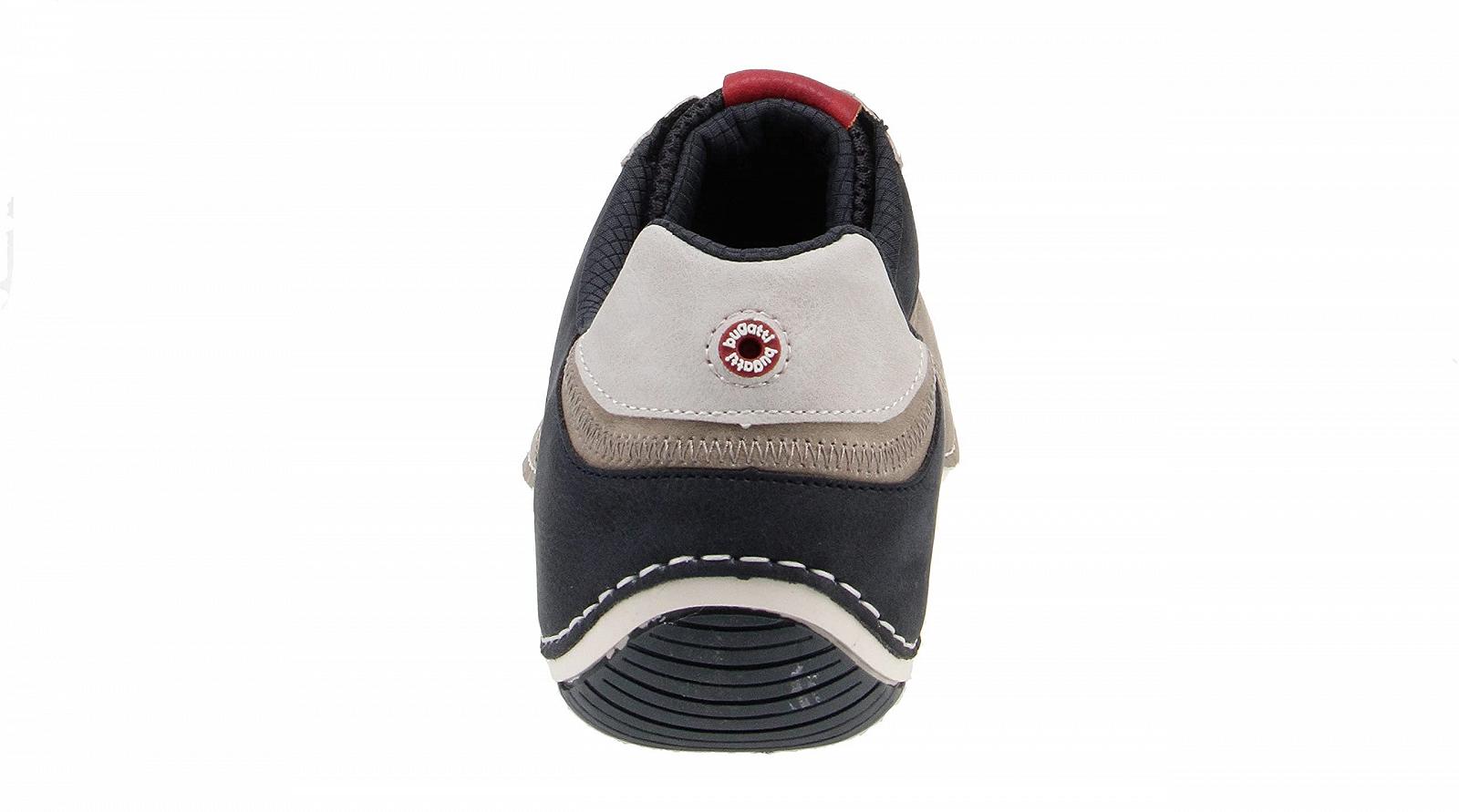 Кросівки Bugatti Casual для чоловіків з гнучкою підошвою, взуття на шнурівці з піною з ефектом пам'яті, еластичні шнурки, фото №4