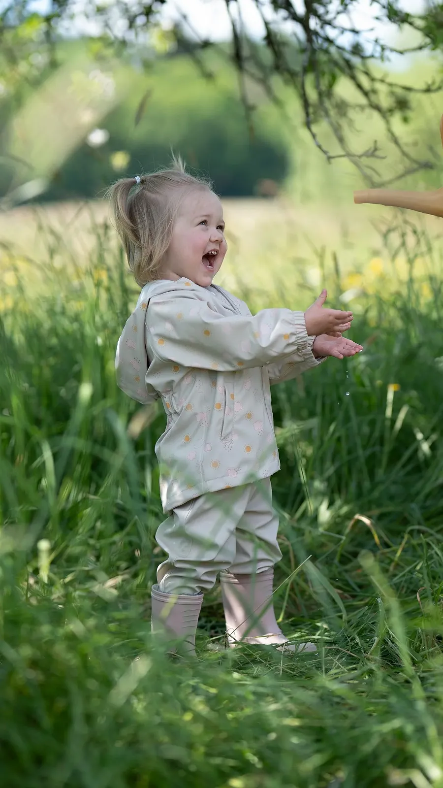 Непромокаемая Куртка Sterntaler Wolken для детей, водонепроницаемая, фото №7