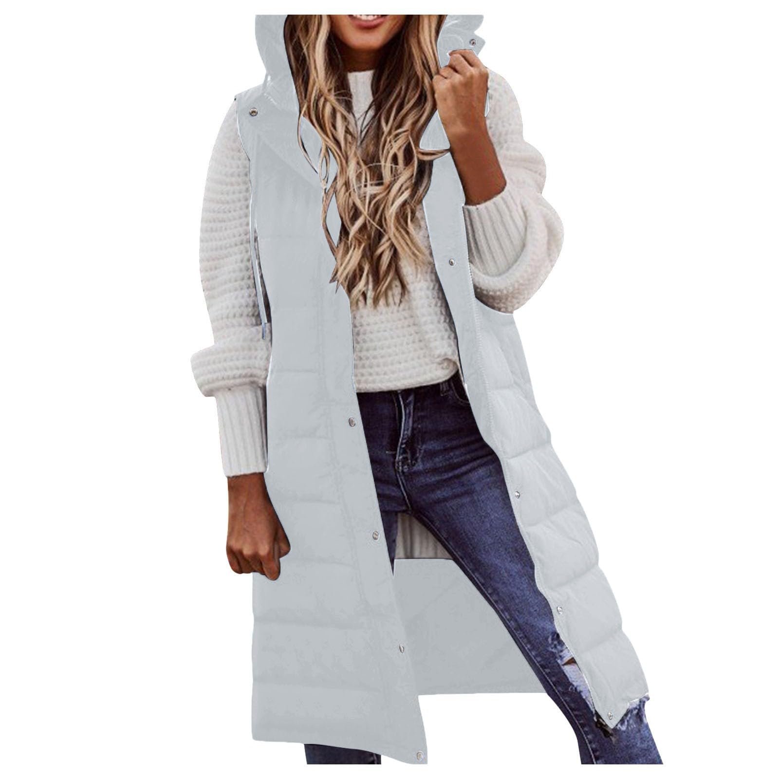 Жилет GFPGNDFHG Довгий стьобаний жіночий, фото №3 Жилет GFPGNDFHG Довгий стьобаний жіночий, фото №3