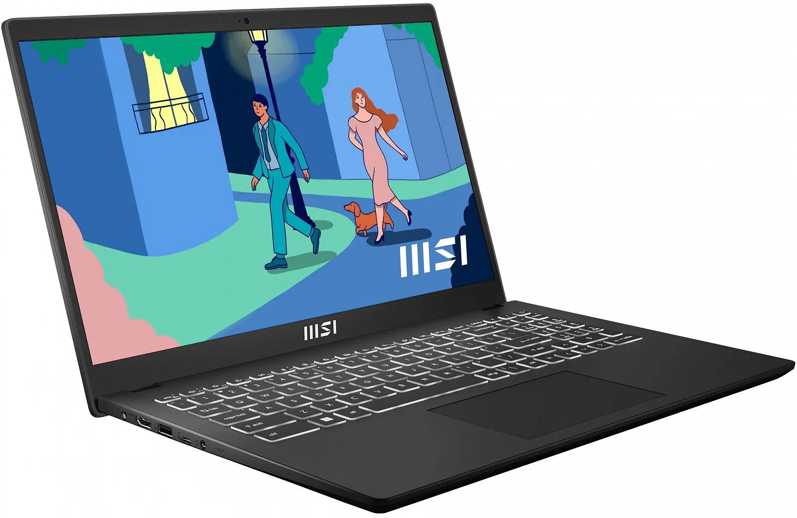 Ноутбук 15.6" MSI Modern 15 (B7M-284) AMD Ryzen 5 7530U RAM 16GB SSD 512GB Win11 (UKR), фото №3