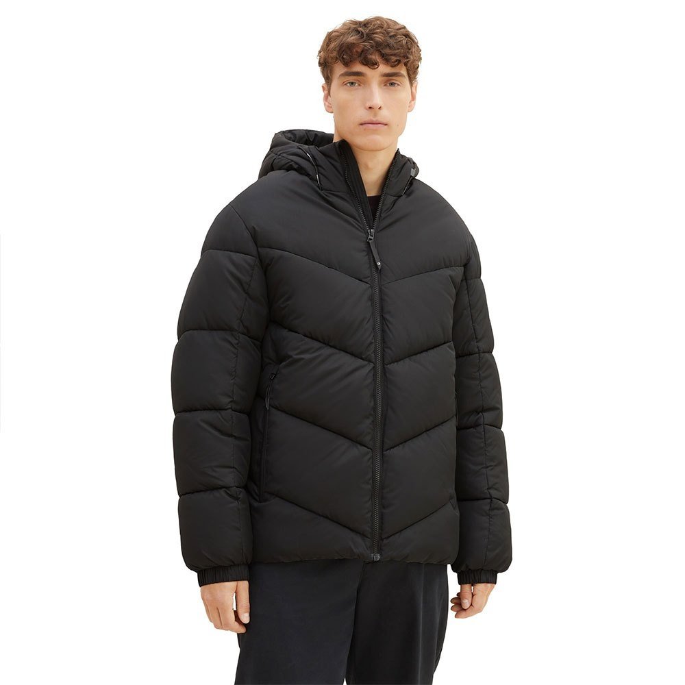 Куртка Tom Tailor Basic puffer jacket 1037386-29999 Чёрный L, фото №1