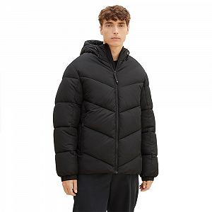 Куртка Tom Tailor Basic puffer jacket 1037386-29999 Черный XXL - Фото 1