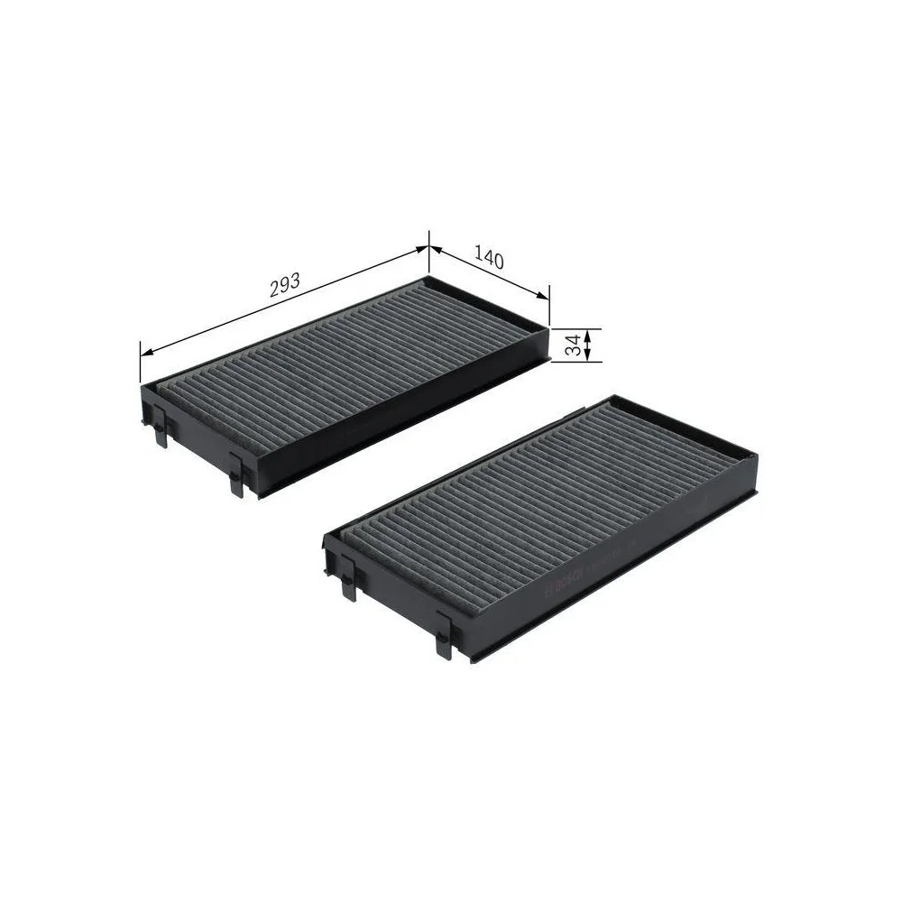 Фільтр салону BOSCH 1 987 432 419 для BMW, фото №1