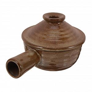 Кастрюля-жаровня BESTYASH керамическая с крышкой термостойкая с ручкой - Фото 1