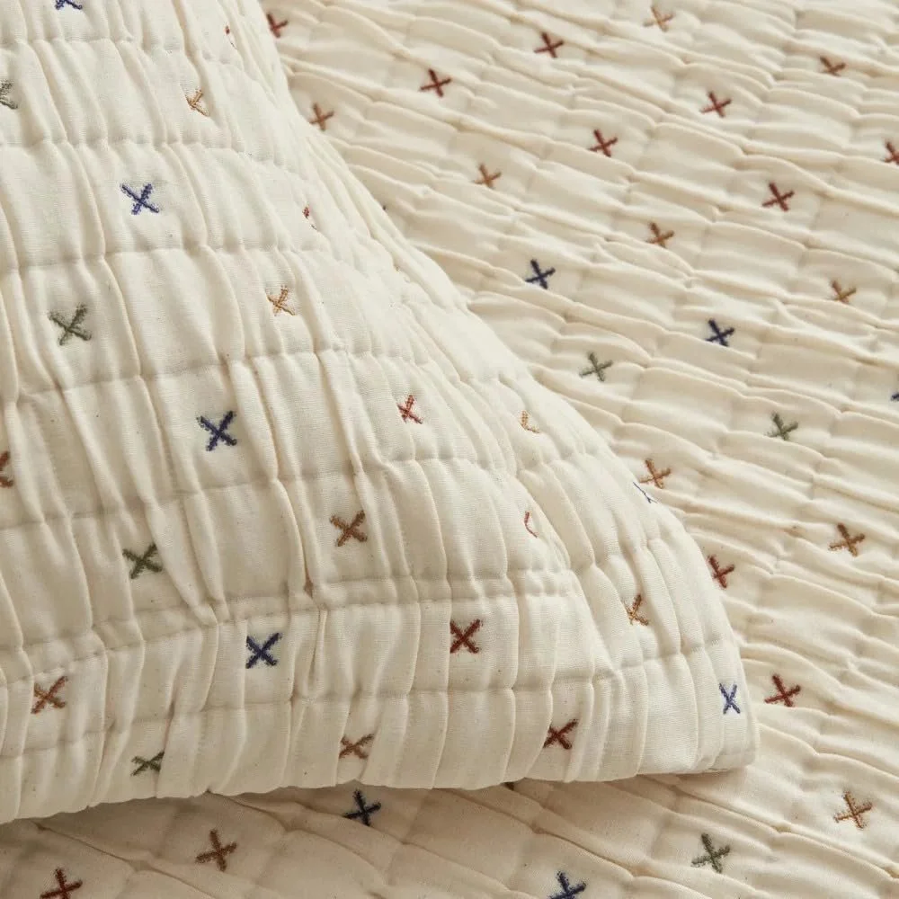 Покривало на ліжко Karaca Home Young Oxxo Односпальне Геометричний візерунок 180 x 230 см, фото №6