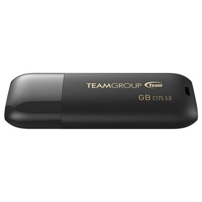 USB флеш-накопитель Team 64GB C175 Pearl Black USB 3.1 TC175364GB01, фото №4