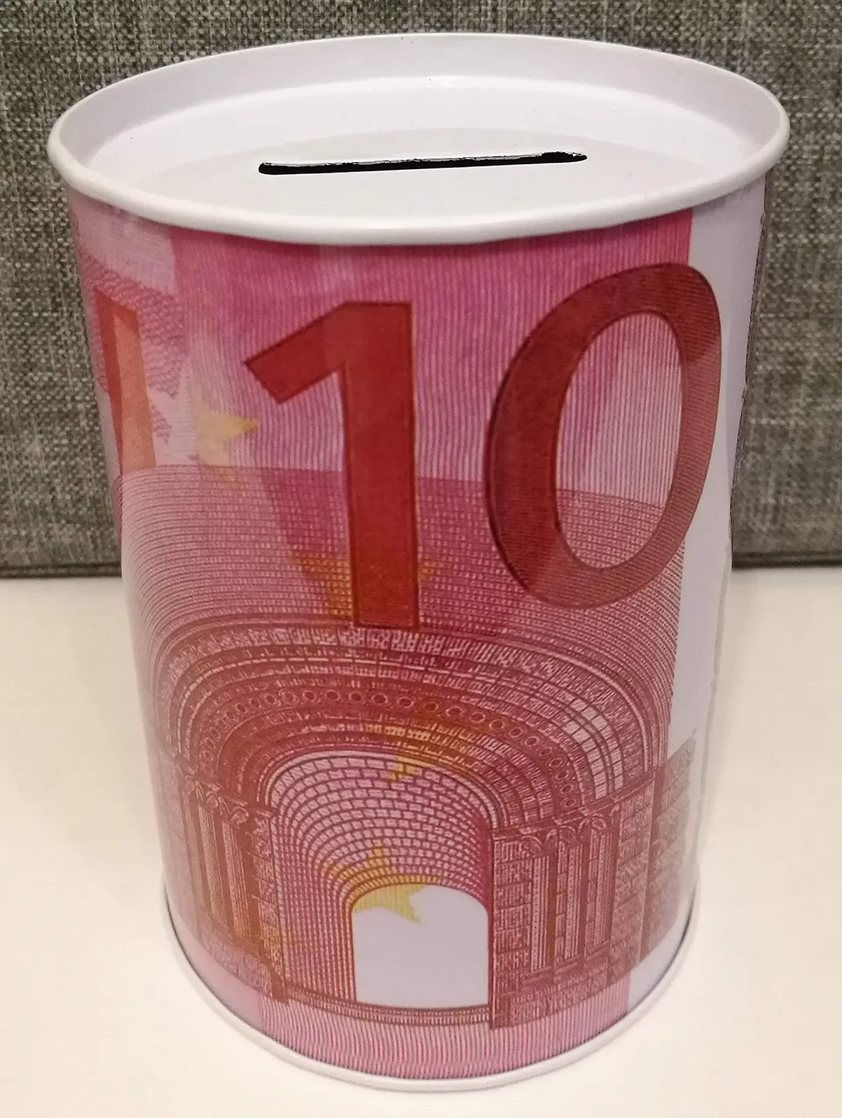 Копилки Euro Notes металлические 5 шт. Серебристый, фото №3