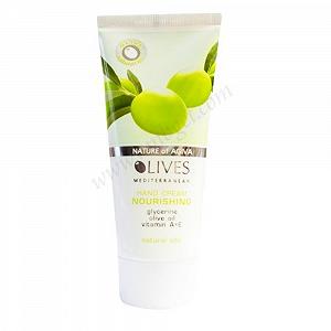 Крем для рук Nature of Agiva Живильний з натуральною оливковою олією - Фото 1