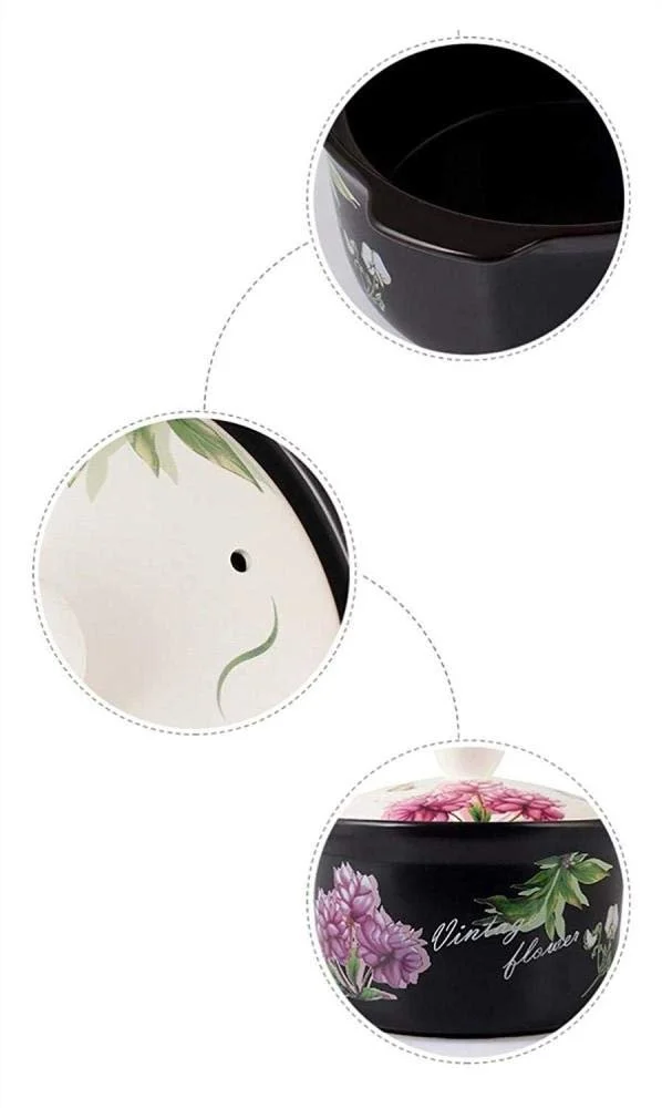 Кастрюля Керамическая для тушения супа 3 л, фото №2 Кастрюля Керамическая для тушения супа 3 л, фото №2