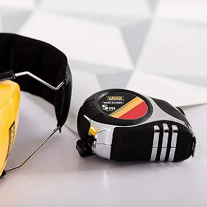 Рулетка HARDY WORKING TOOLS 3 м x 16 мм, Чорний synthetic.ua - Фото 1