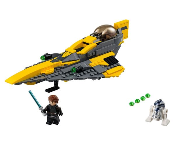 Конструктор LEGO Star Wars Звёздный истребитель Энакина 75214, фото №3