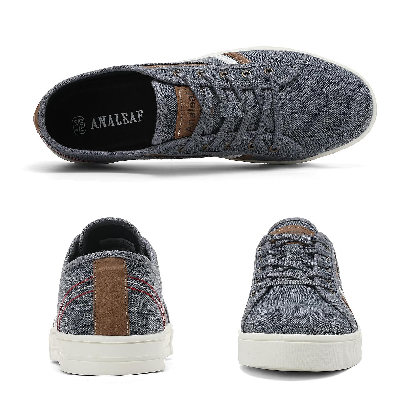 Кеди ANALEAF Чоловічі Полотняні Легкі, фото №4 Кеди ANALEAF Чоловічі Полотняні Легкі, фото №4