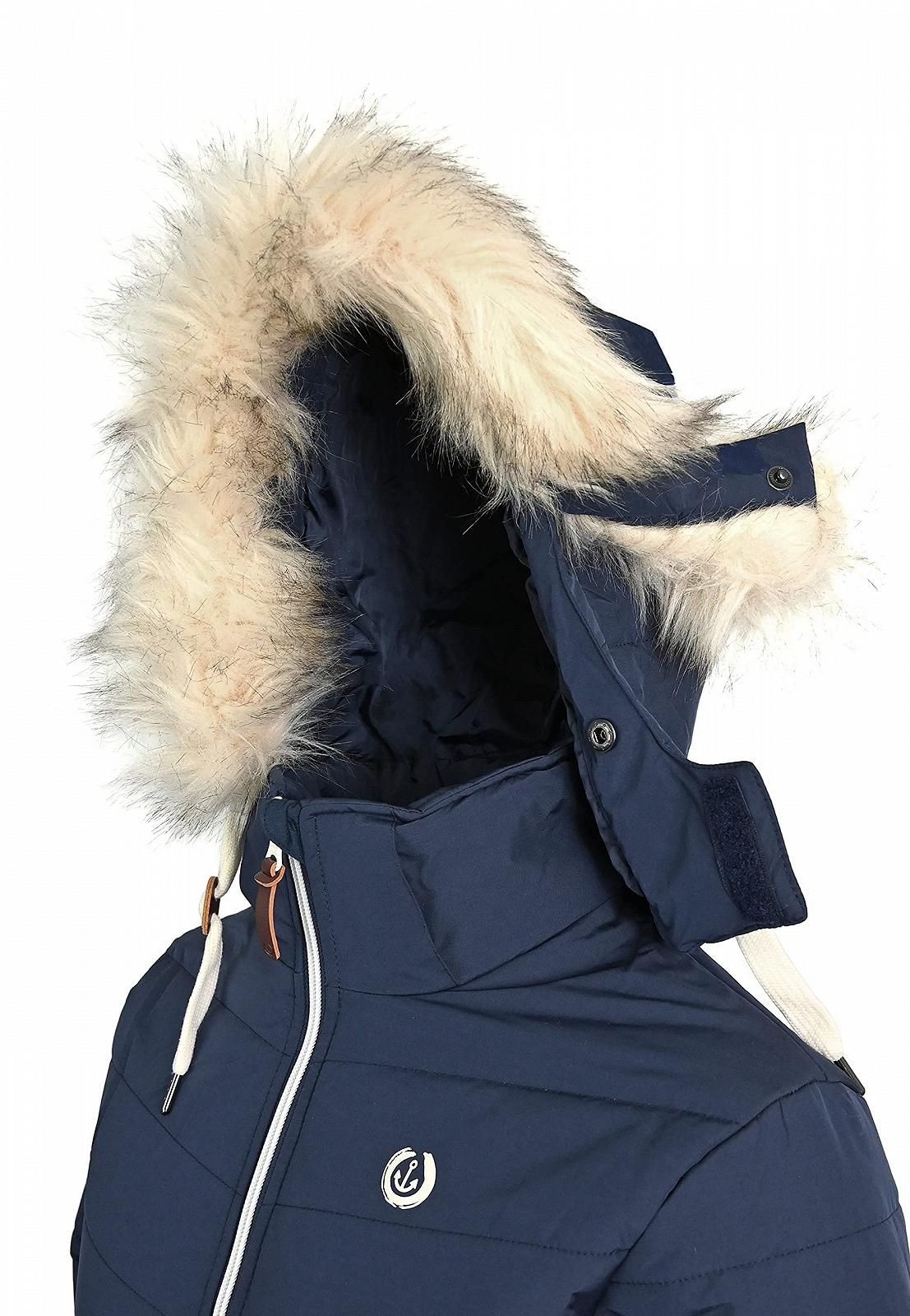 Жіноче стьобане пальто MADSea 6119* З теплою підкладкою Знімний пухнастий капюшон, фото №5 Жіноче стьобане пальто MADSea 6119* З теплою підкладкою Знімний пухнастий капюшон, фото №5