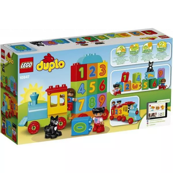Конструктор LEGO Duplo Поезд Считай и играй Learn To Count 10847, фото №2