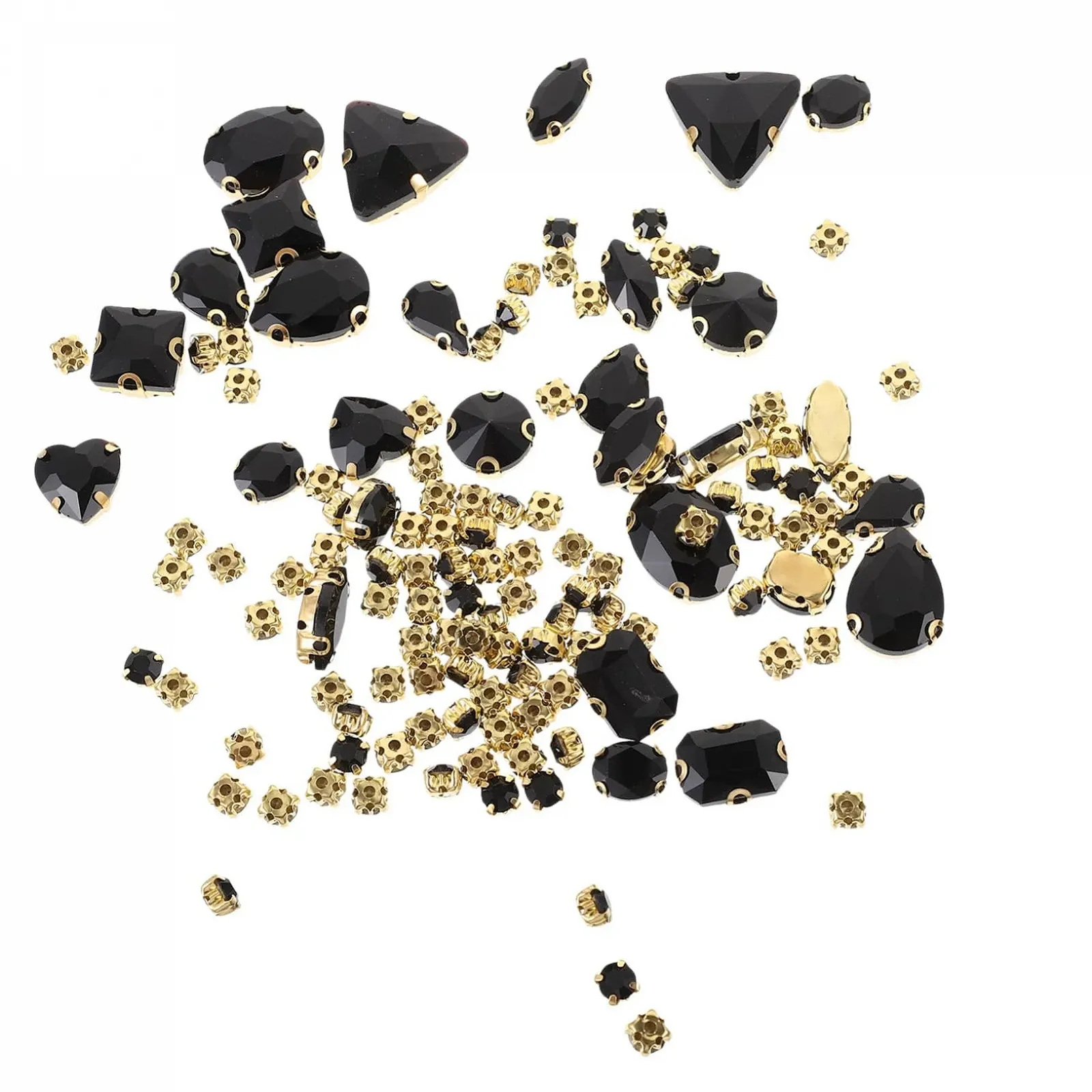 Пришивные кристаллы, 130 шт., фото №1