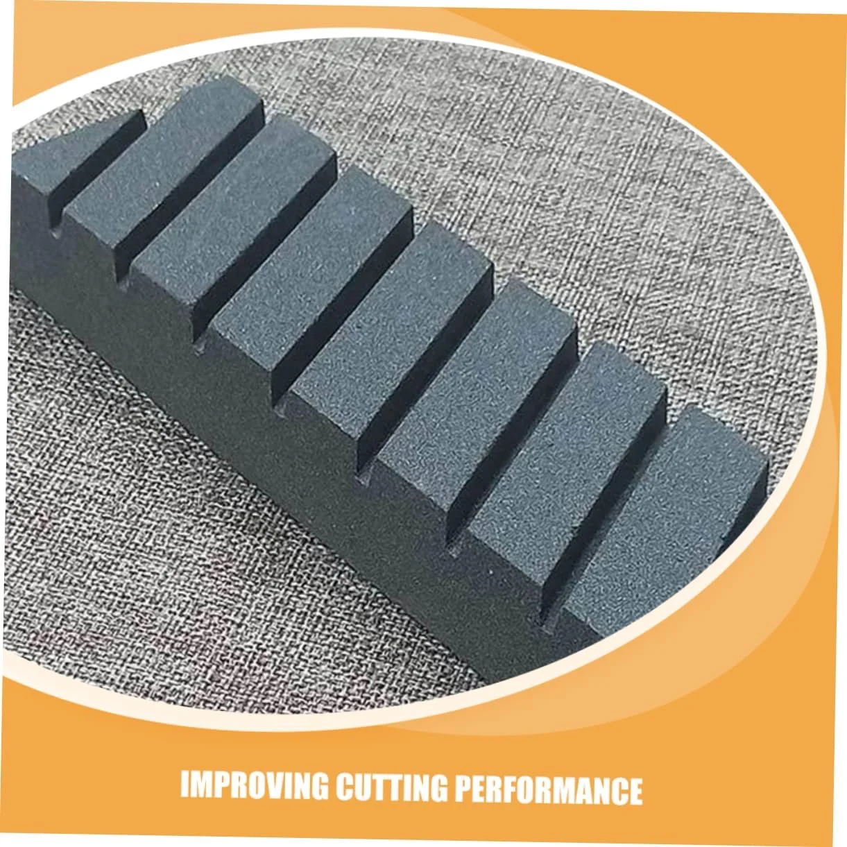 Точильний камінь Toddmomy з чорного карбіду кремнію Чорний, фото №3