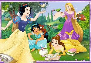 Пазлы Ravensburger Disney Princess 07620 Around The World 2 x 12 деталей synthetic.ua - Фото 1