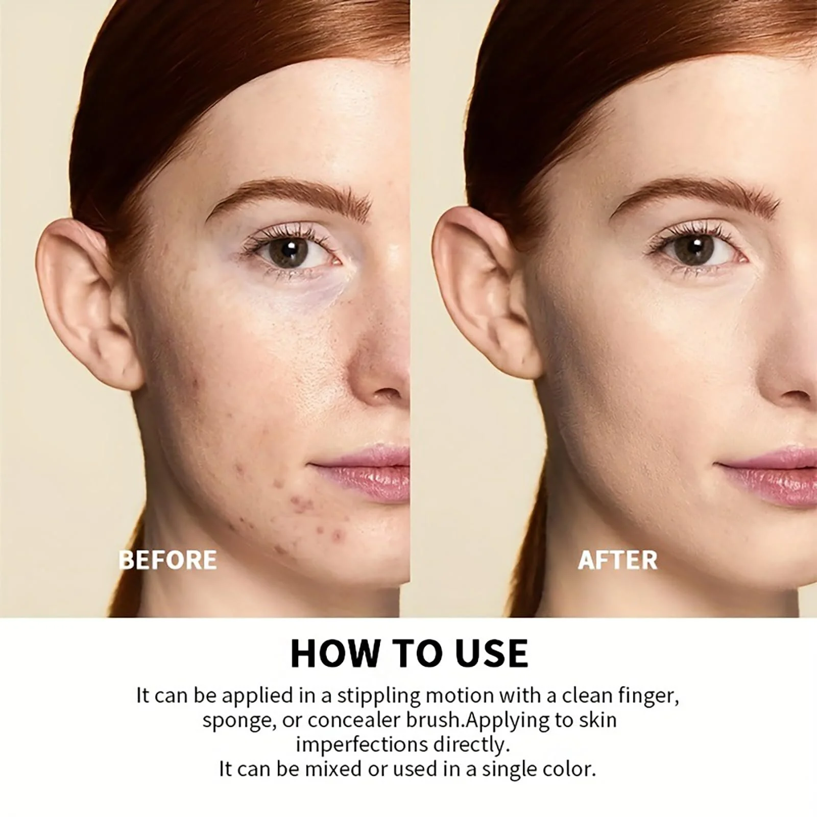 Палетка консилеров Holzsammlung 8 цветов с 11 косметическими кистями для камуфляжа, контурирования и выделения, фото №5