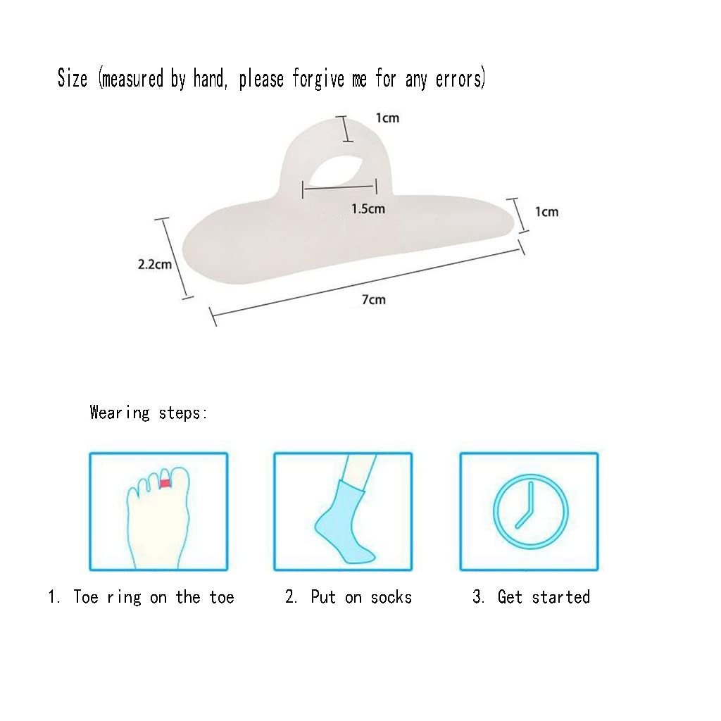 Разделитель для пальцев ног, силиконовый, фото №3