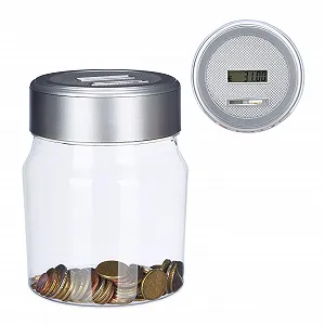 Скарбничка Relaxdays з лічильником цифрова - Фото 1