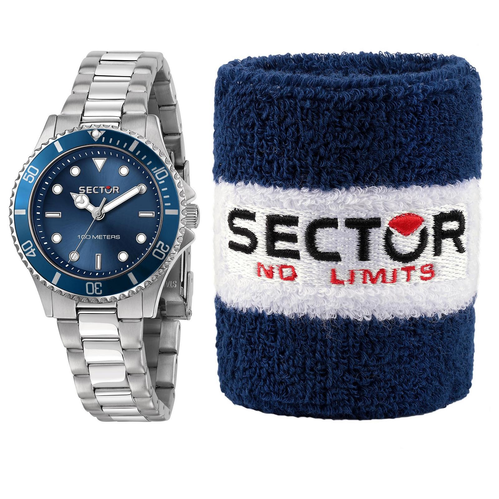 Женские часы Sector No Limits 230 R3253161530, сталь, серый, спортивный, фото №1 Женские часы Sector No Limits 230 R3253161530, сталь, серый, спортивный, фото №1