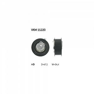 Ролик натяжителя ремня ГРМ SKF VKM 11220 для AUDI SEAT SKODA VW слева вверху - Фото 1