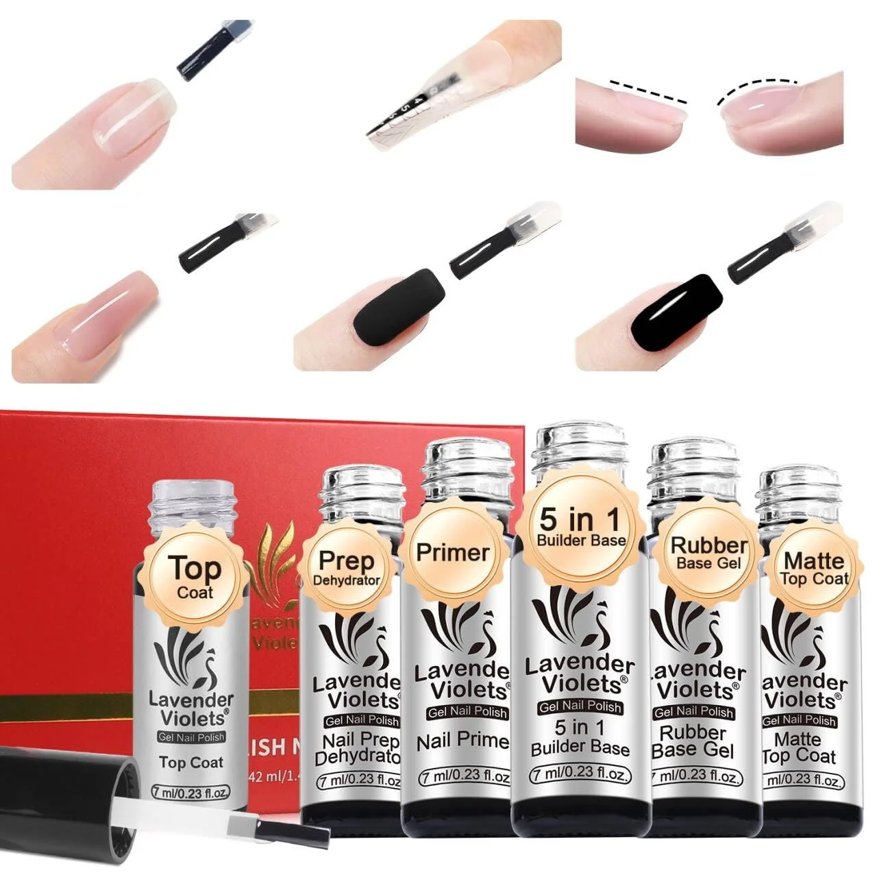 Гель-лак Lavender Violets C200 фіолетовий, фото №1