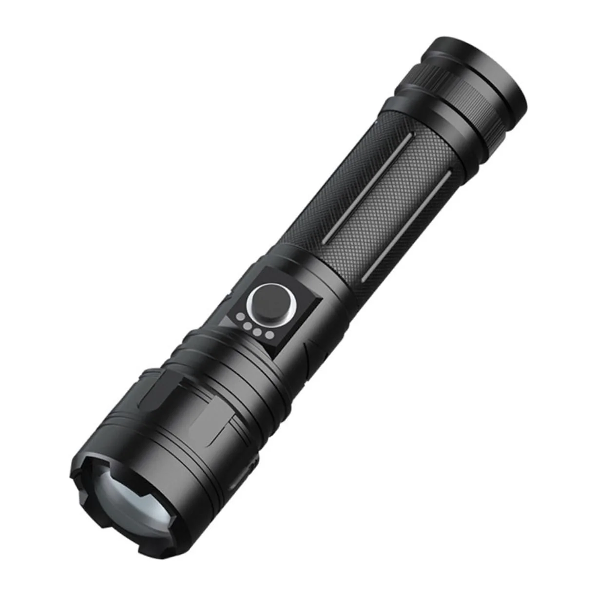 Уличный фонарик OSALADI с USB-зарядкой, телескопический дизайн для аксессуаров для походов на открытом воздухе с мониторингом потребления тока, фото №1