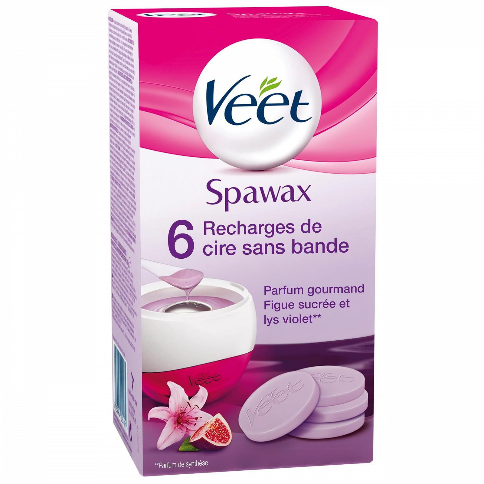 Диски с горячим воском Veet Spawax Refill Инжир и Лилия, фото №1 Диски с горячим воском Veet Spawax Refill Инжир и Лилия, фото №1