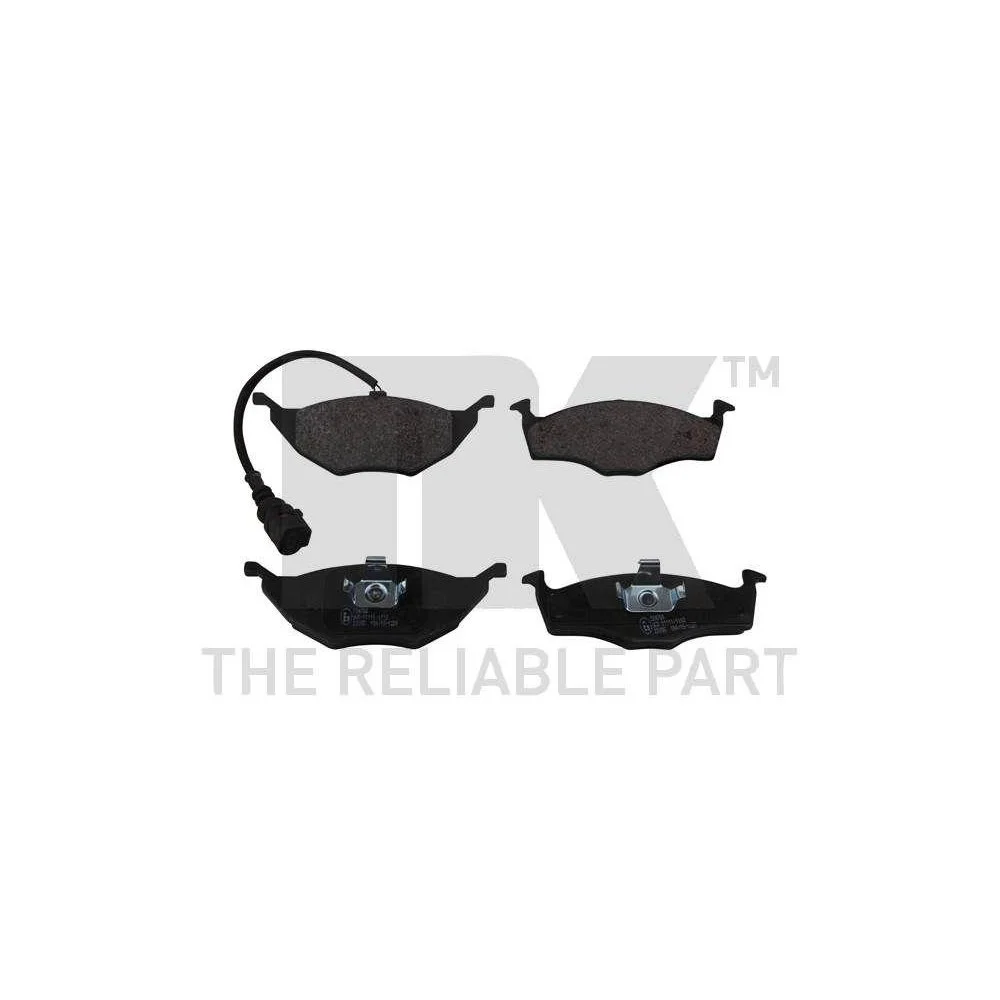 Комплект тормозных колодок NK 224760 для AUDI передний мост, фото №1 Комплект тормозных колодок NK 224760 для AUDI передний мост, фото №1