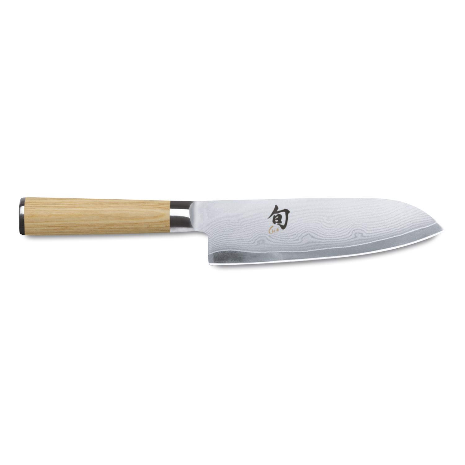 Набір ножів KAI Shun Classic White DM-0700W, DM-0701W, DM-0702W, DM-0777W, сталь, дерево, білий + Дерев'яна дошка 40 x 30 см, фото №4