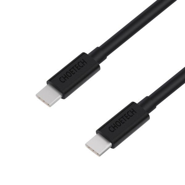 Кабель Choetech CC0002 преміум якість USB 2.0 C-тато/C-тато 1,0 м, фото №1