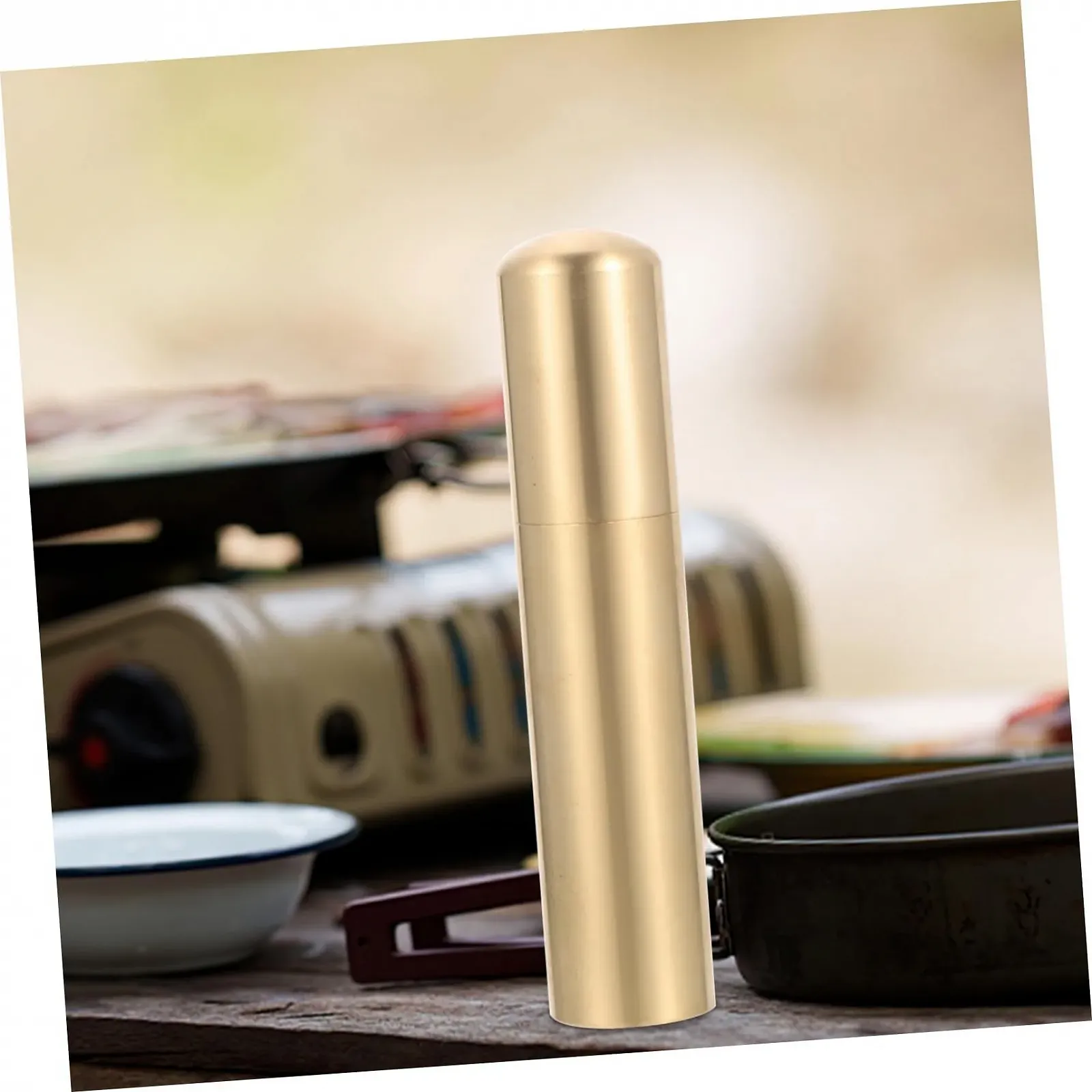 Маленький латунний контейнер для зберігання портативний органайзер для кемпінгу, фото №7