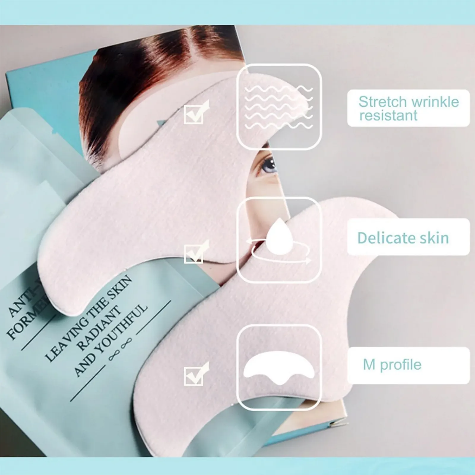 Пластирі від зморшок Hydrolysed Collagen для чола (20 шт), фото №6