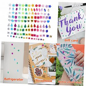 Акриловые Бриллианты Mikinona Плоские Стразы для DIY проектов Разных Форм Безопасные и Без запаха для Чехлов Мобильных Телефонов и Декора - Фото 1