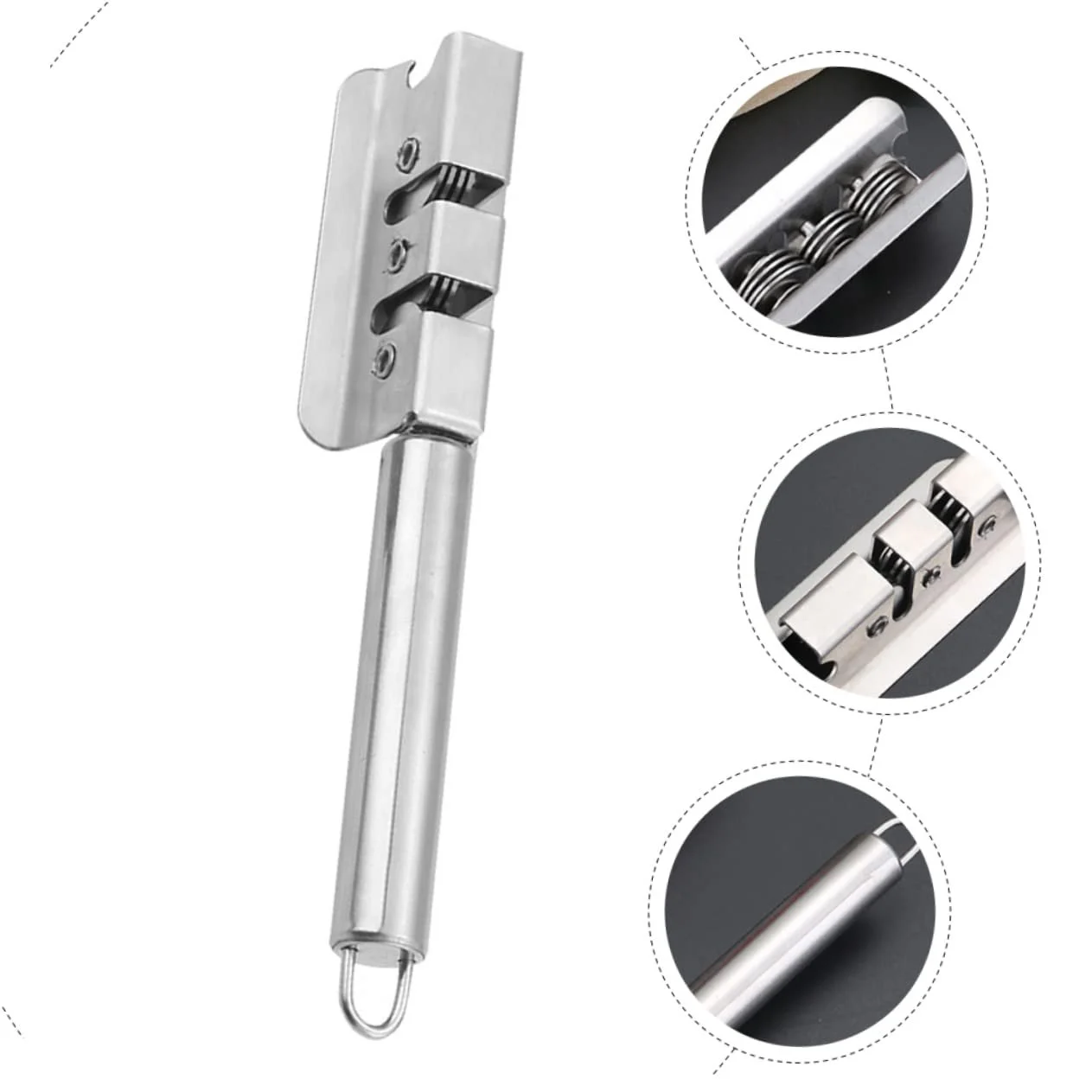 Точилка для кухонных ножей и ножниц ручная нержавеющая сталь эргономичная, фото №3