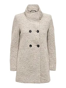 Пальто Only женское шерстяное - Фото 1