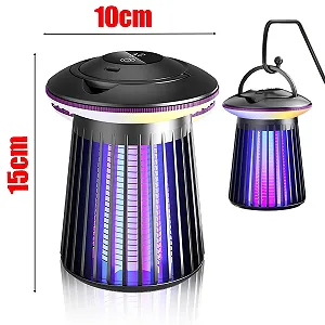 Уничтожитель насекомых Sadodo UV Camping с LED-подсветкой аккумуляторный synthetic.ua - Фото 1