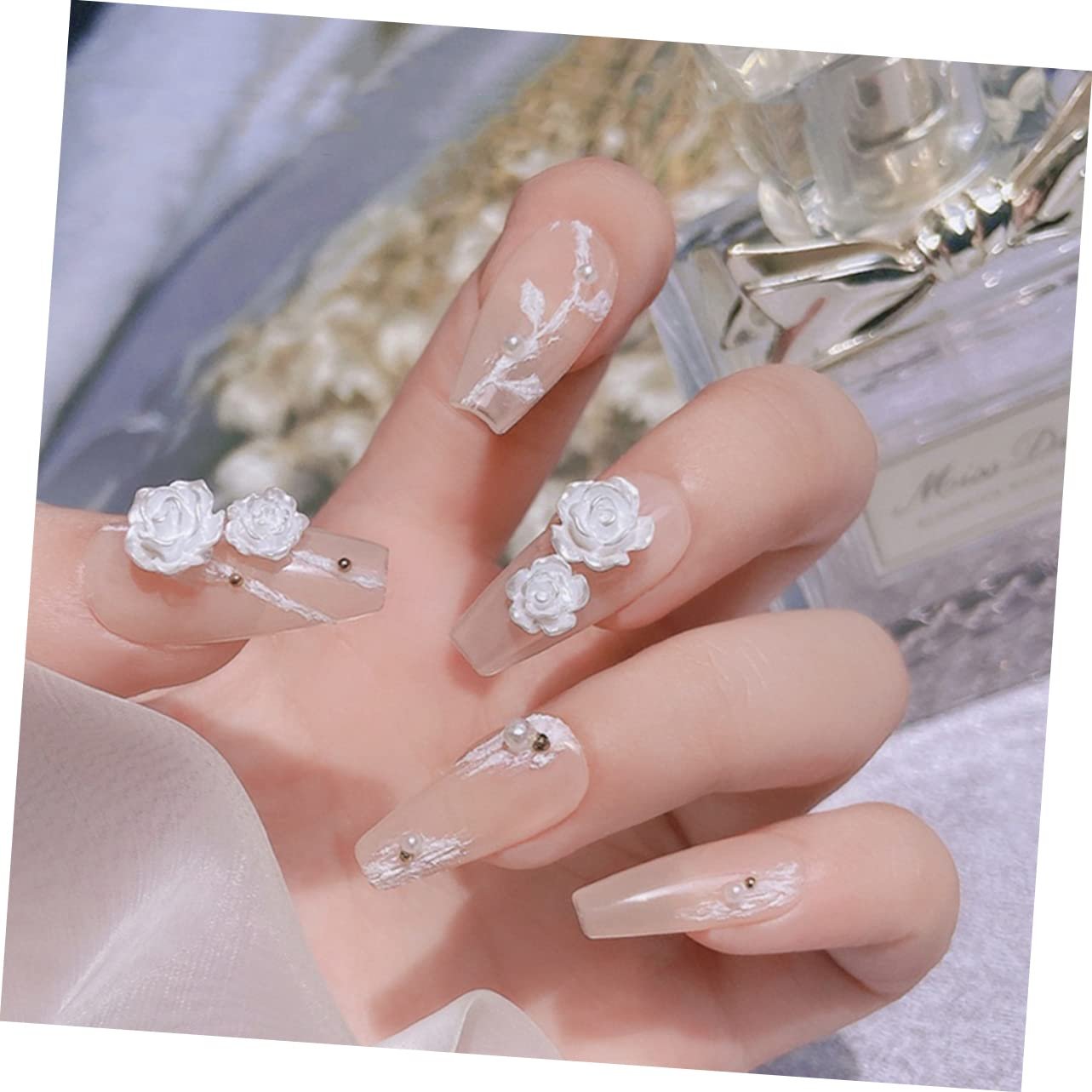 Прикраса для нігтів Квітка MERRYHAPY 2 коробки Аксесуари, фото №4 Прикраса для нігтів Квітка MERRYHAPY 2 коробки Аксесуари, фото №4